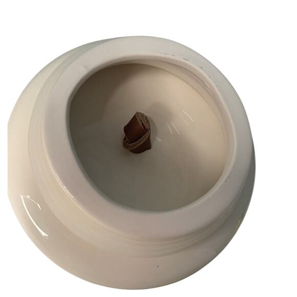 Mud Pie Bistro Cookie Jar 2017 White w/ Brown Leather 9” Tall New NWT - Picture 11 of 14